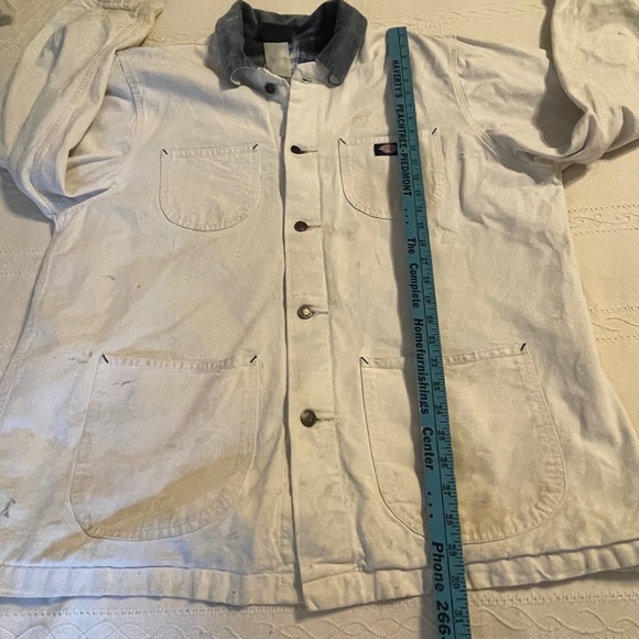 Vintage Dickies Men XL Workwear Jacket Distressed Canvas Streetwear Lined - Picture 16 of 16